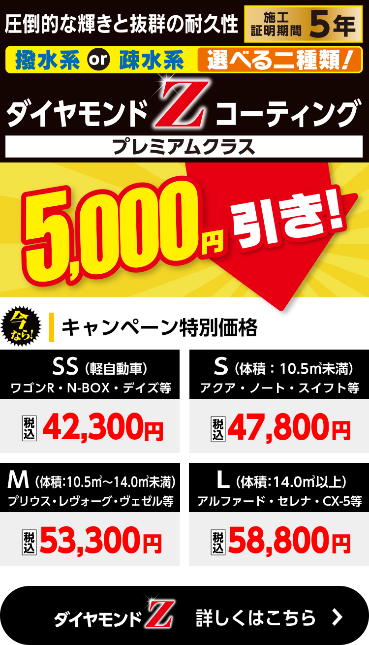 ダイヤモンドZコーティング