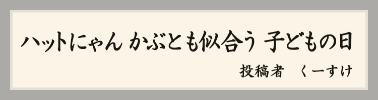 ハットにゃん賞