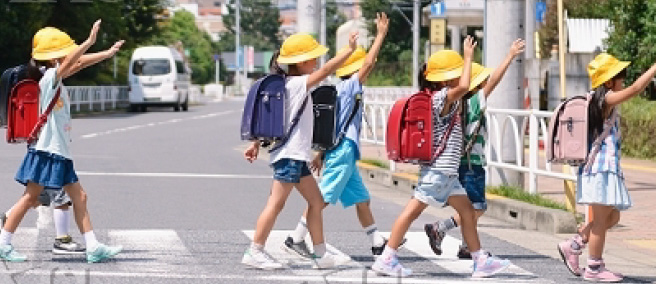 写真:安全のための運動